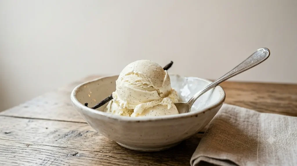 Recette de glace à la vanille artisanale 1 Glace vanille artisanale à la vanille Bourbon de Madagascar