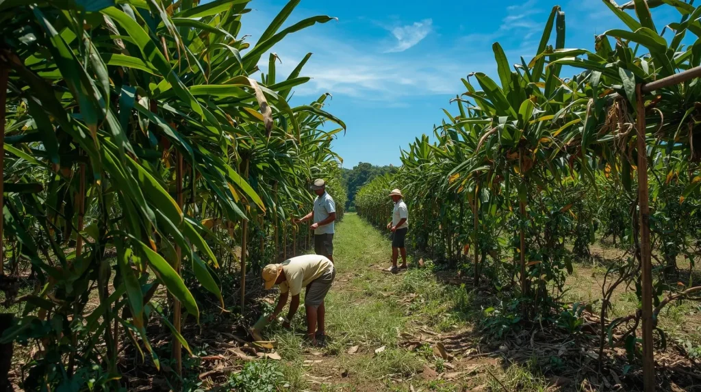 Vanille de Madagascar : tout ce que vous devez savoir 1 Cultivateurs de vanille à Madagascar — partenariat direct producteur